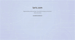 Desktop Screenshot of laric.com